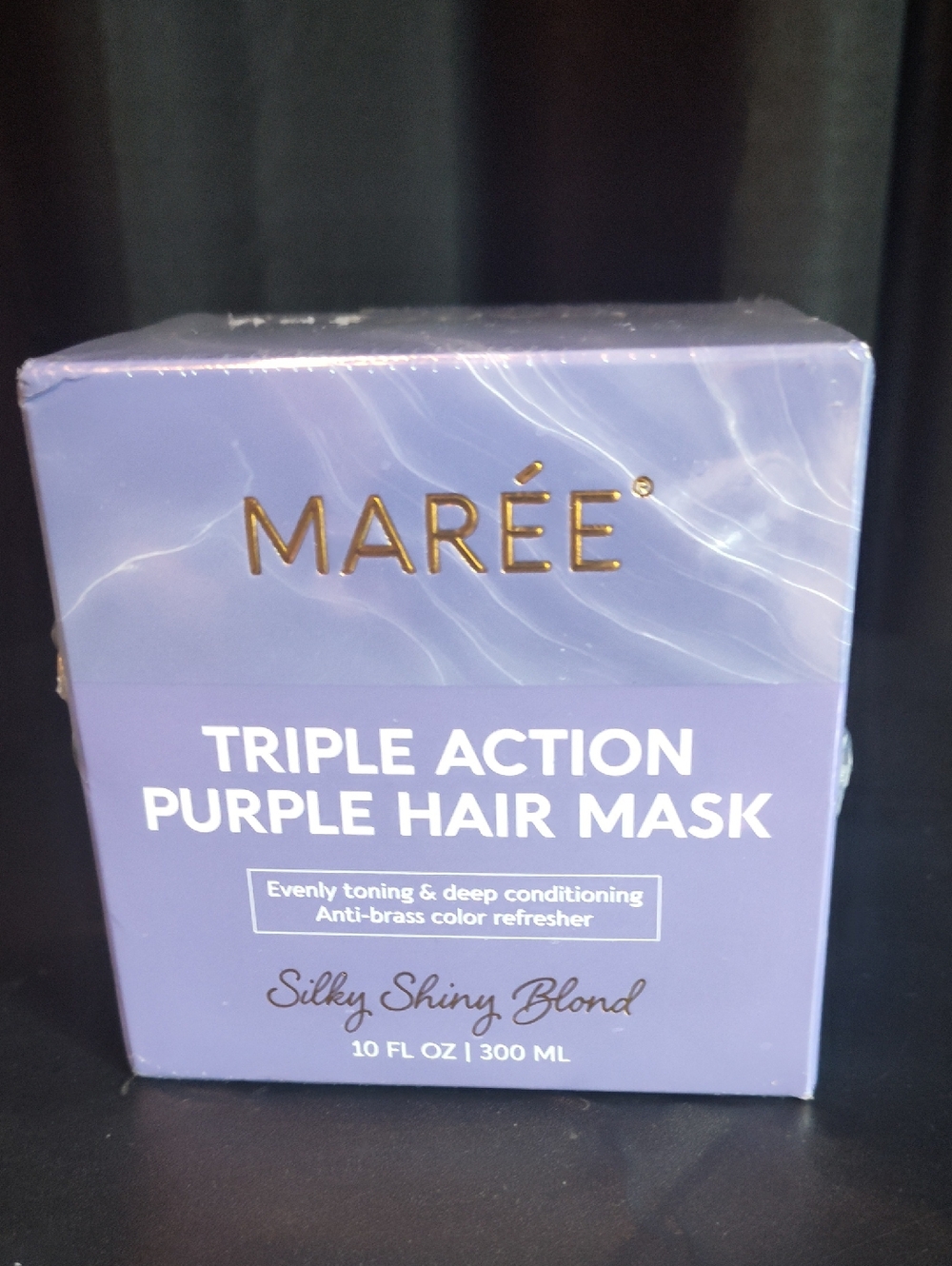 MAREE Triple Action Purple Hair Mask - Purple BNIB